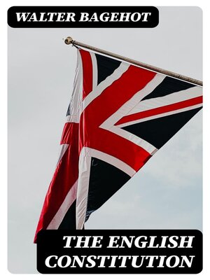 cover image of The English Constitution